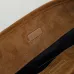Saint Laurent Niki Suede Bucket Bag (844346) - CASSANDRE Stitching, Soft Silhouette, 33×16×40cm #B59980