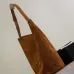 Saint Laurent Niki Suede Bucket Bag (844346) - CASSANDRE Stitching, Soft Silhouette, 33×16×40cm #B59980