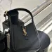 Saint Laurent Women's Mini Leather Bag Iconic YSL Logo Compact  for Luxury Fashion Aficionados #B57457