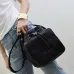 Saint Laurent Women's Nylon Crossbody Bag: Iconic YSL Logo with Drawstring Design for Modern Luxury Lovers #B57458