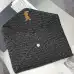 YSL 769307 LE Envelope Black Woven Textile Clutch Evening Handbag #B66000