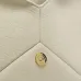 YSL 769307 LE Envelope Off White Lambskin Fold Clutch Evening Handbag #B65999