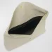 YSL 769307 LE Envelope Off White Lambskin Fold Clutch Evening Handbag #B65999