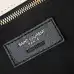 YSL 769307 LE Envelope Off White Lambskin Fold Clutch Evening Handbag #B65999