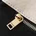 YSL 769307 LE Envelope Off White Lambskin Fold Clutch Evening Handbag #B65999