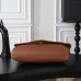 YSL 841702 LE Envelope Brown Lambskin Chain Shoulder Crossbody Clutch Handbag #B65997