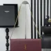 YSL 851921 Kate Smooth Calf Leather Gold Chain Shoulder Crossbody Clutch Handbag #B65995