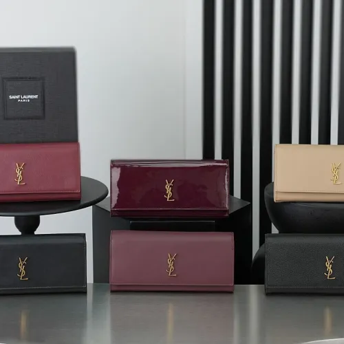 YSL 851921 Kate Smooth Calf Leather Gold Chain Shoulder Crossbody Clutch Handbag #B65995