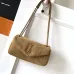 YSL CALYPSO Suede Chain Shoulder Bag, 26 x 14 x 7 cm #B63192