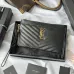 YSL Caviar Leather Zip Clutch Pouch 423297 W23xH13cm #B67181