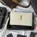 YSL Caviar Leather Zip Clutch Pouch 423297 W23xH13cm #B67181