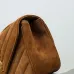 YSL LouLou Quilted Suede Shoulder Bag, 29 x 17 x 8 cm #B63191