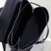 YSL Saint Laurent Sac De Jour Men's Black Grained Leather Backpack #B50218