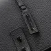 YSL Saint Laurent Sac De Jour Men's Black Grained Leather Backpack #B50218