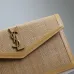 YSL UPTOWN pouch in micro raffia | Saint Laurent size:27×16×2cm #B53644