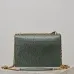 YSL Uptown Gold Snakeskin Clutch, 27 x 16 x 2 cm #B63195