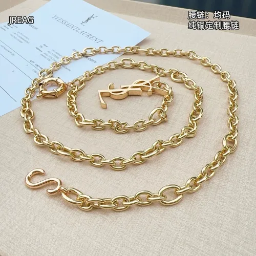 YSL Waist Chain    pure copper waist chain Belts OSFA #A68135