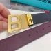BALLY AAA+ belts Luxury Leather Belts Smooth Buckle Designer Belt width:3.4cm #B53958