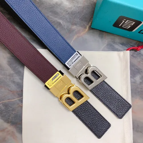 BALLY AAA+ belts Luxury Leather Belts Smooth Buckle Designer Belt width:3.4cm #B53958