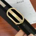 BALLY AAA+ belts Luxury Leather Belts Smooth Buckle Designer Belt width:3.4cm #B53960