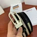 BALLY AAA+ belts Luxury Leather Belts Smooth Buckle Designer Belt width:3.4cm #B53960
