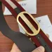 BALLY AAA+ belts Luxury Leather Belts Smooth Buckle Designer Belt width:3.4cm #B53960
