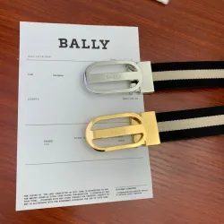 BALLY AAA+ belts Luxury Leather Belts Smooth Buckle Designer Belt width:3.4cm #B53960