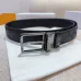 BALLY AAA+ belts Luxury Leather Belts Smooth Buckle Designer Belt width:3.4cm #B53961