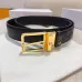 BALLY AAA+ belts Luxury Leather Belts Smooth Buckle Designer Belt width:3.4cm #B53961