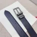 BALLY AAA+ belts Luxury Leather Belts Smooth Buckle Designer Belt width:3.4cm #B53961