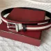 BALLY AAA+ belts Luxury Leather Belts Smooth Buckle Designer Belt width:3.5cm #B53962