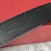 BALLY AAA+ belts Luxury Leather Belts Smooth Buckle Designer Belt width:3.5cm #B53964