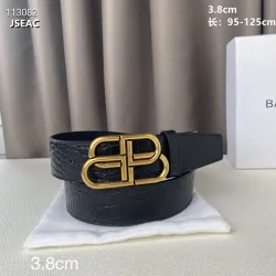 Balenciaga W3.8cm AAA+ Leather Belts #999930812