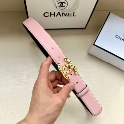 Chanel AAA+ Leather Belts 3cm #B33387