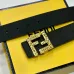 Fendi AAA+ Leather Belts Wide 4cm #B33381