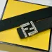 Fendi AAA+ Leather Belts Wide 4cm #B33381