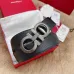 Ferragamo AAA+ Leather Belts Wide 3.5cm #B33372