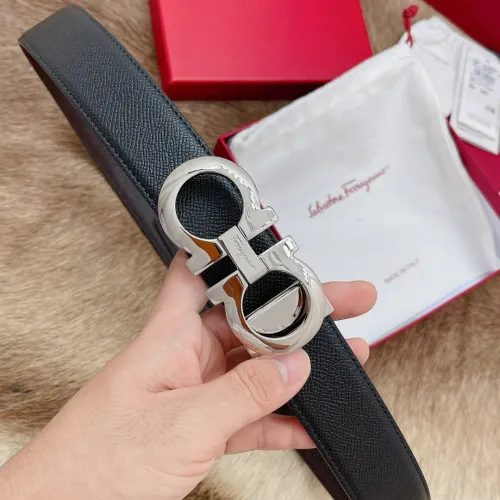 Ferragamo AAA+ Leather Belts Wide 3.5cm #B33372