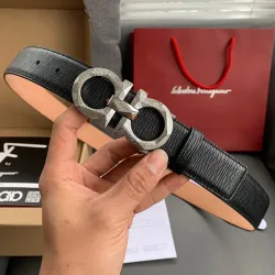 Ferragamo AAA+ Leather Belts Wide 3.5cm #B33374