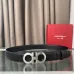 Ferragamo Leather Belts 1:1 Quality W3.5CM #999931006