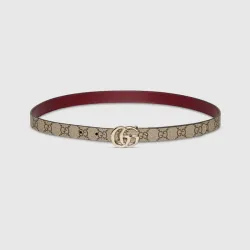 Women's Gucci AAA+ Belts Reversible GG Marmont thin belt #B52373