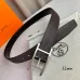 HERMES AAA+ Belts Luxury Design Fashion Original leather  Genuine packaging width:3.2cm #B53921