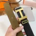 HERMES AAA+ Belts Luxury Design Fashion Original leather  Genuine packaging width:3.8cm #B53938