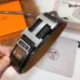 HERMES AAA+ Belts Luxury Design Fashion Original leather  Genuine packaging width:3.8cm #B53938