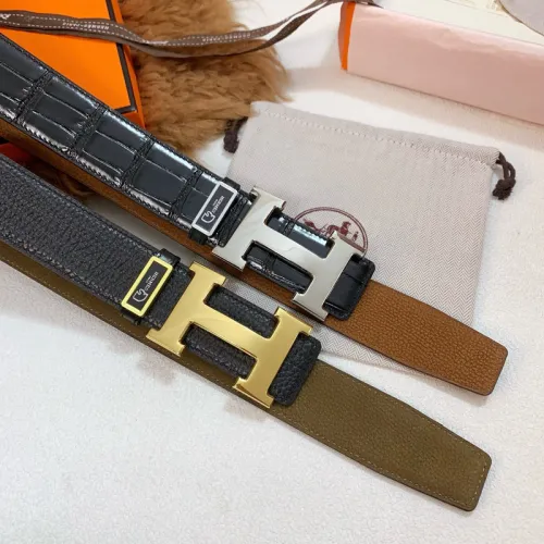 HERMES AAA+ Belts Luxury Design Fashion Original leather  Genuine packaging width:3.8cm #B53938
