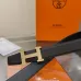 HERMES AAA+ Belts Luxury Design Fashion Original leather  Genuine packaging width:3.8cm #B53939