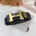 Hermes H Buckle Leather Belt 3.8 cm #B45657