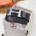 Hermes H Buckle Leather Belt 3.8 cm #B45657