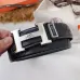 Hermes H Buckle Leather Belt 3.8 cm #B45657