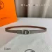Luxury Design Fashion Original leather Epsom HERMES AAA+ Belts for woman Genuine packaging width:1.3cm #B53915
